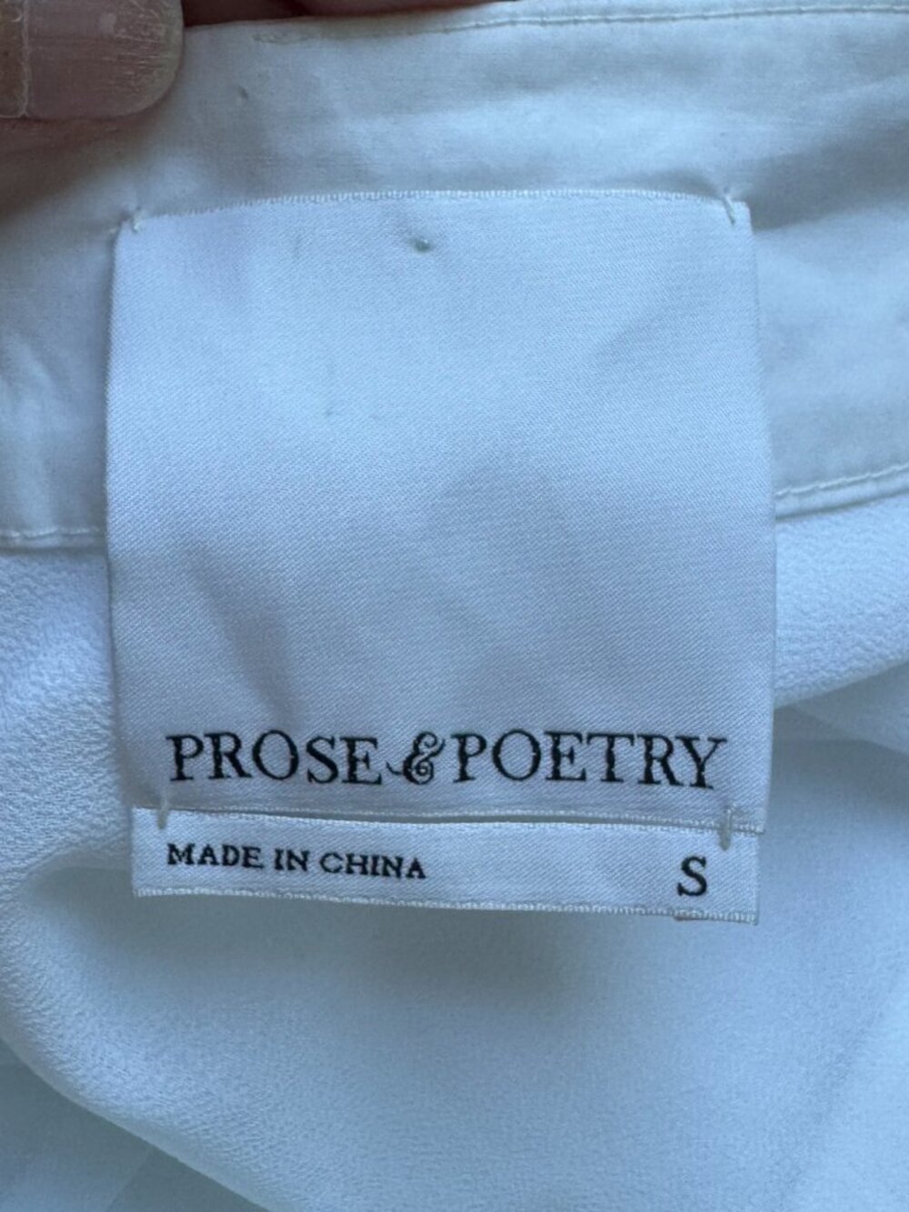 rose & Poetry Fannie High-Low Hi Asymmetrical tiered Ruffled Skirt Small S - Picture 9 of 16